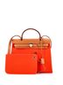 Hermès Orange Herbag Zip Leather and Toile 31 One size - photo 3