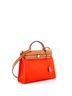 Hermès Orange Herbag Zip Leather and Toile 31 One size - photo 4